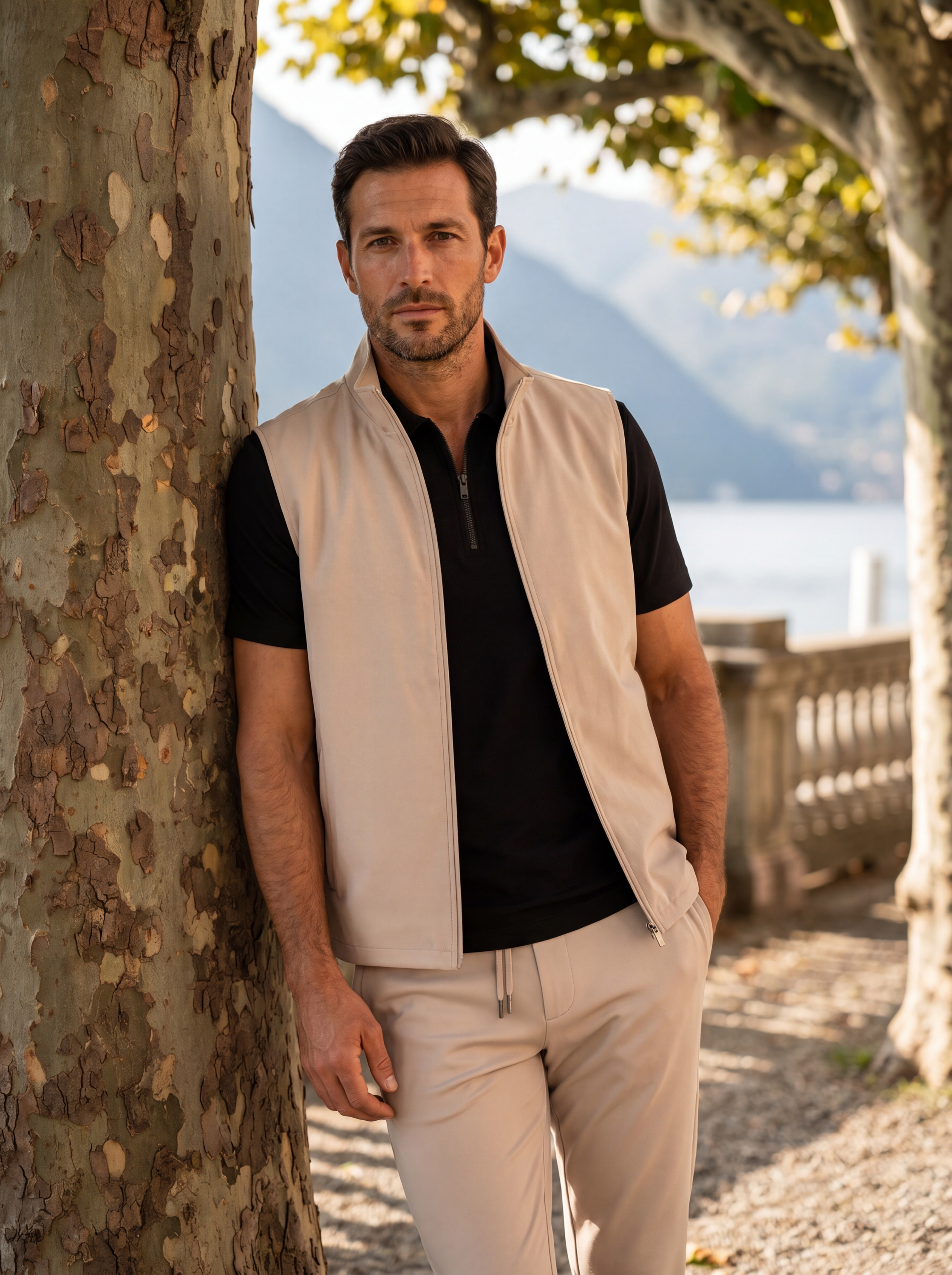 Firenze Gilet - Sand