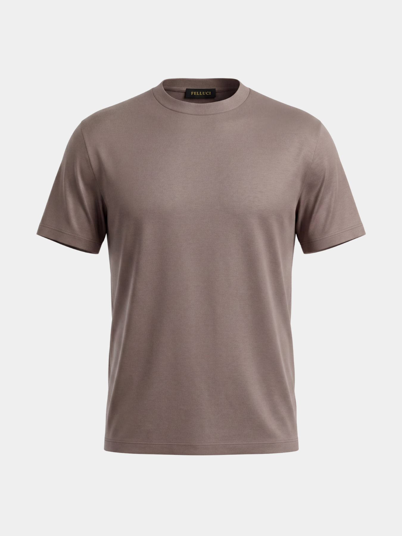 Mercerized Tee - Brown