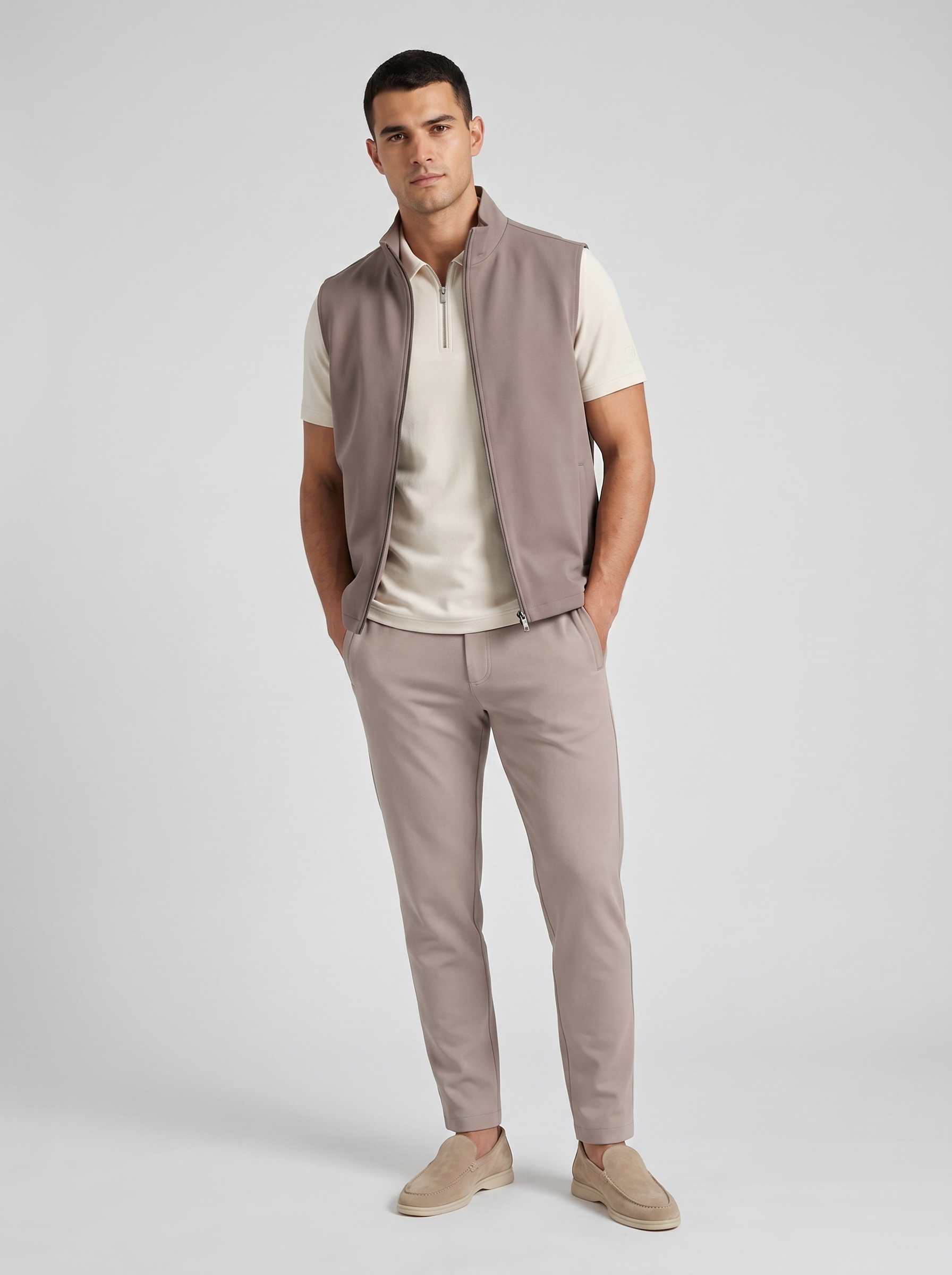 Technico Pantalon - Taupe
