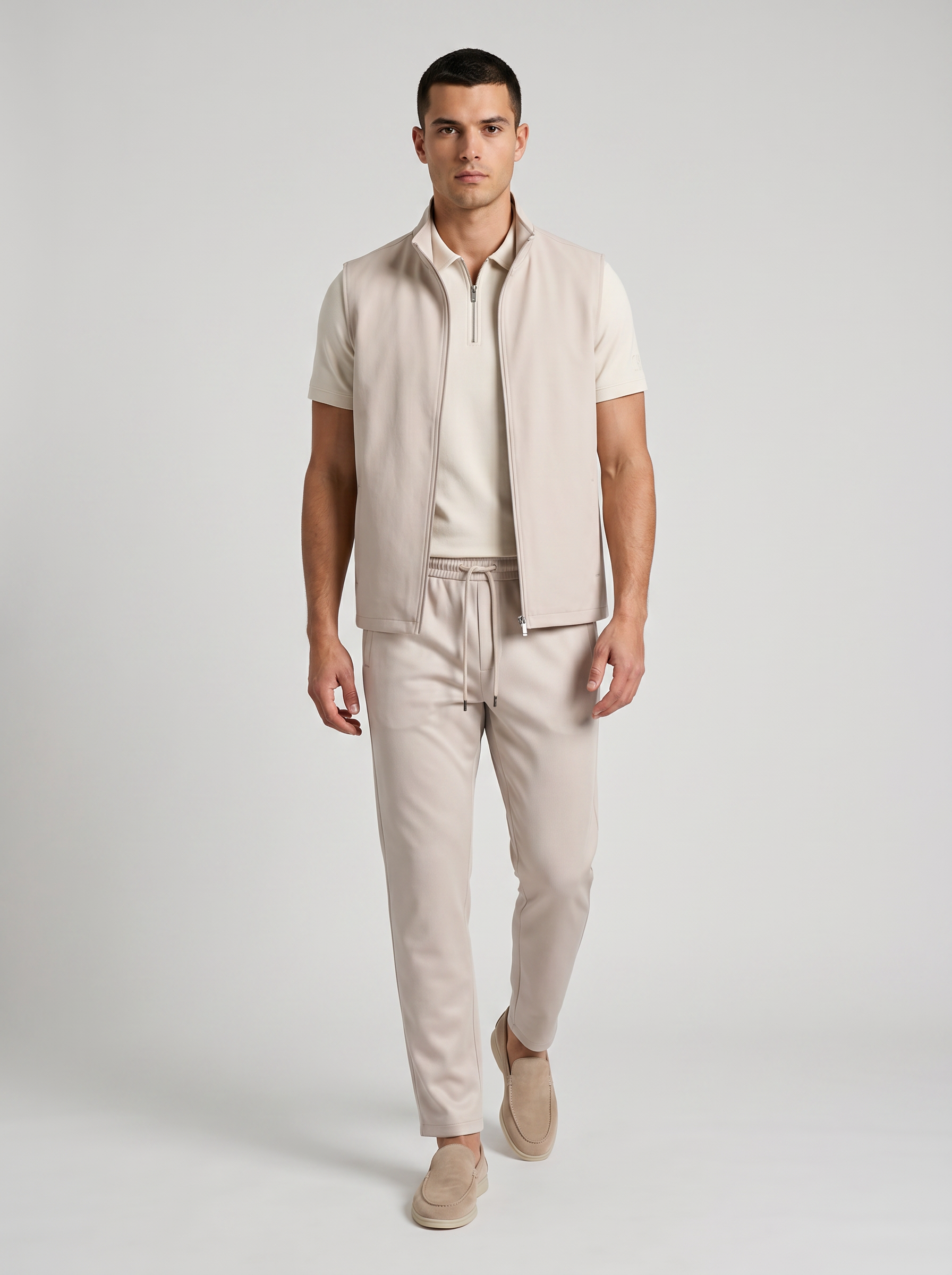 Elegante Polo - Sand