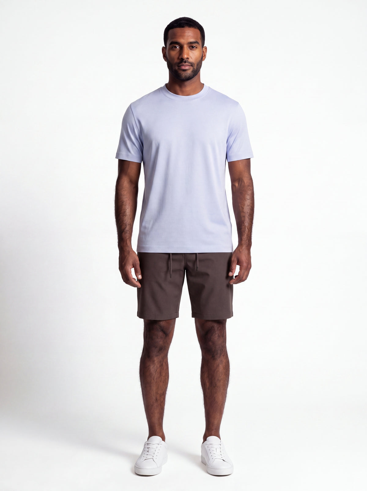 Mercerized Tee - Light Blue