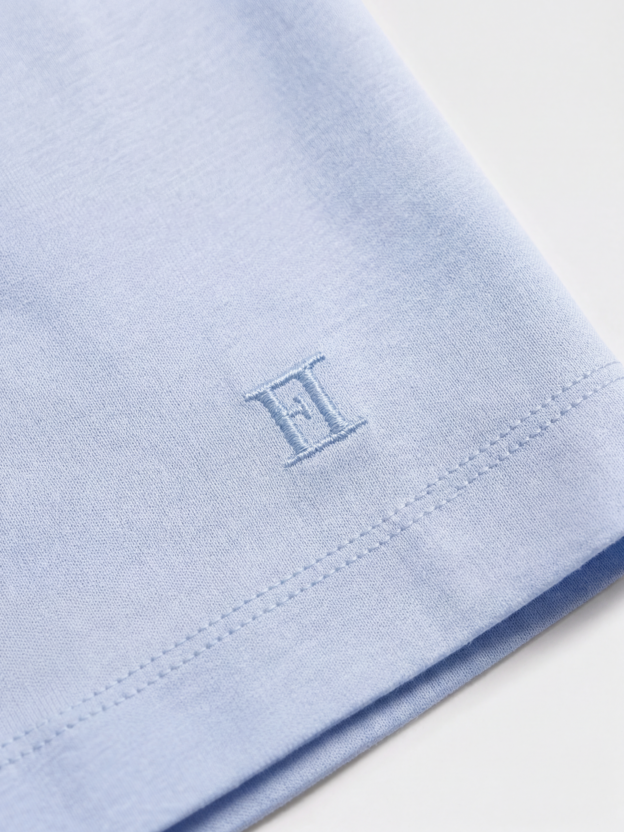Mercerized Tee - Light Blue