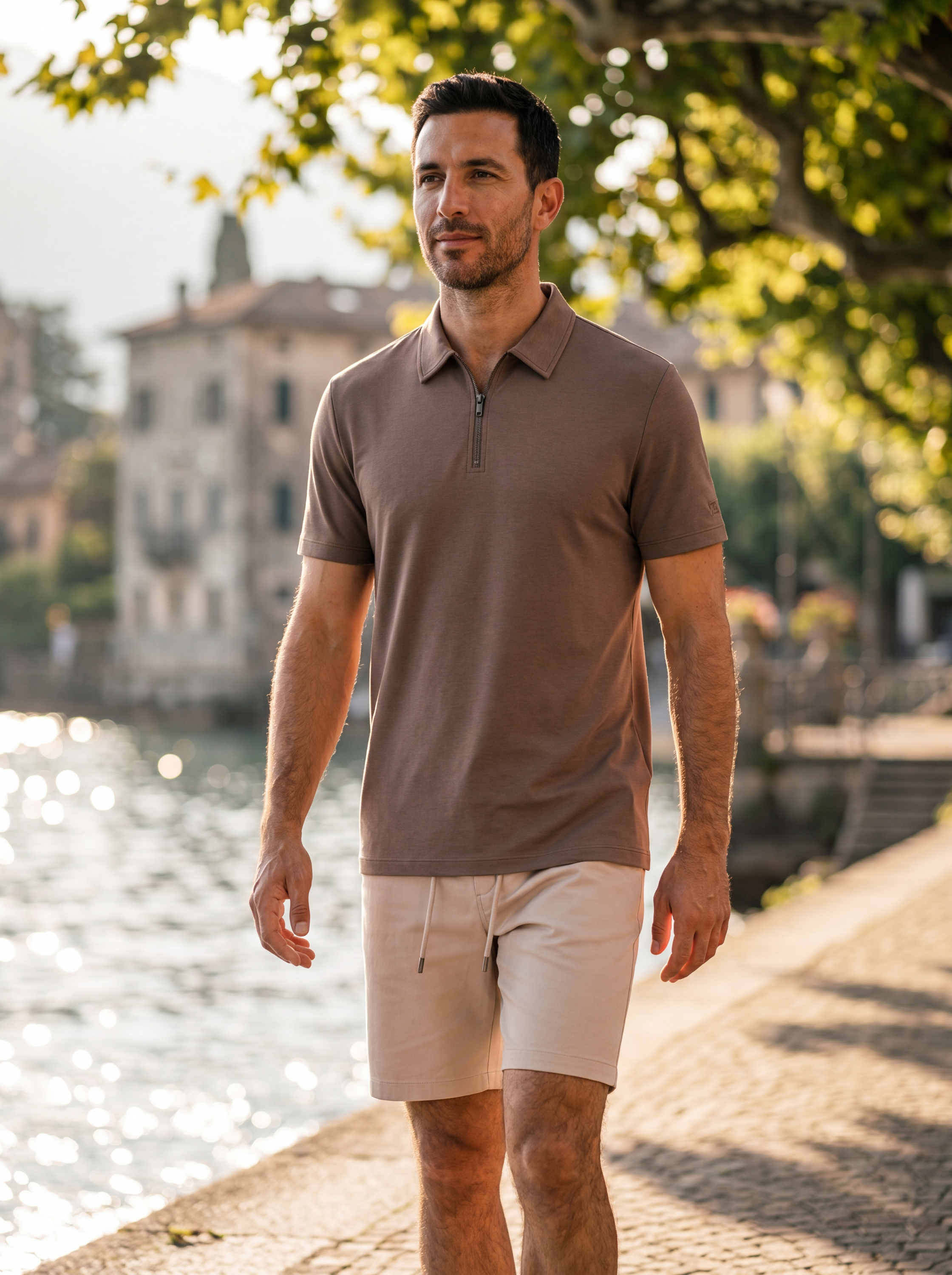 Elegante Polo - Brown