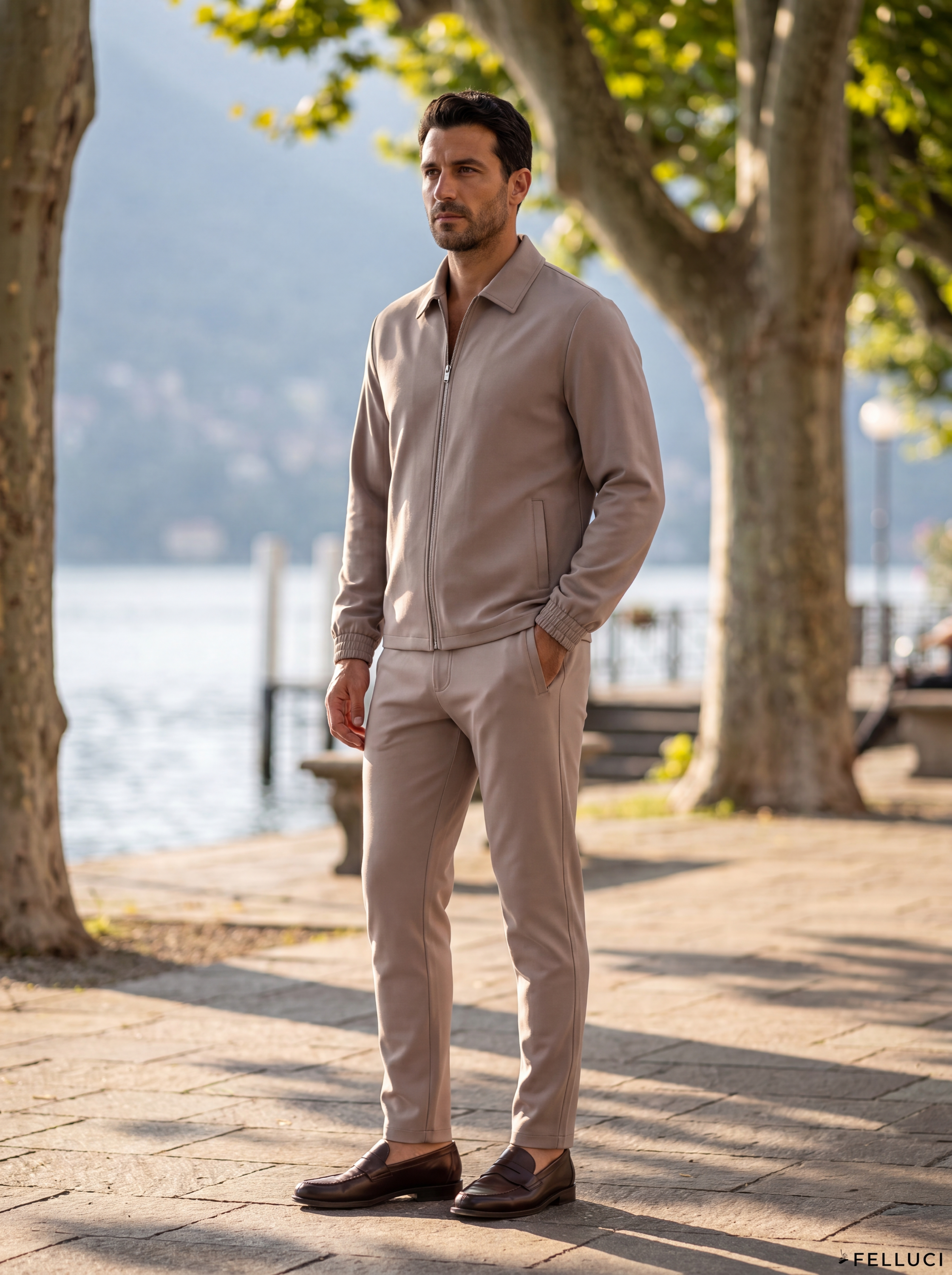 Technico Pantalon - Taupe