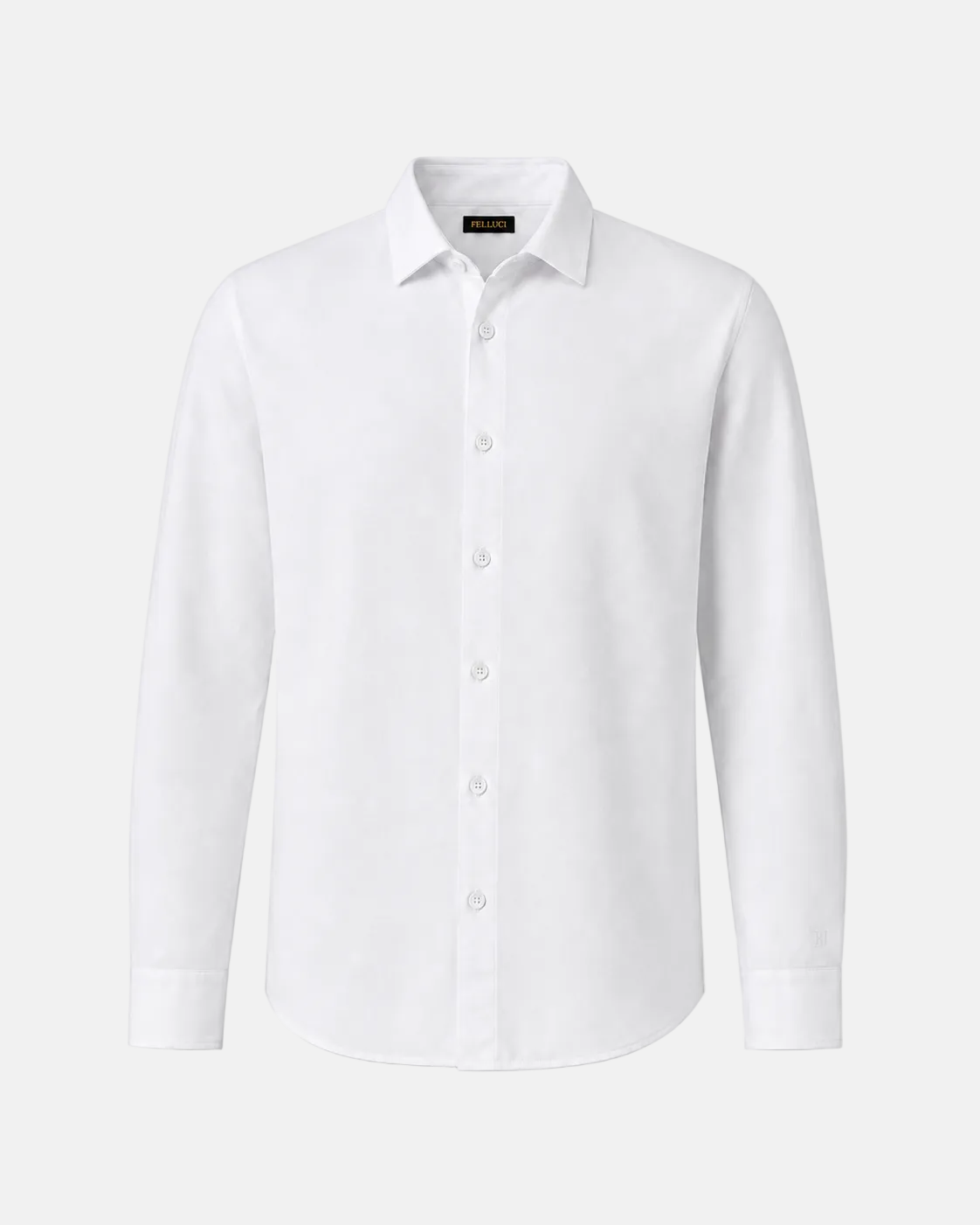 FELLUCI Classico overhemd wit heren