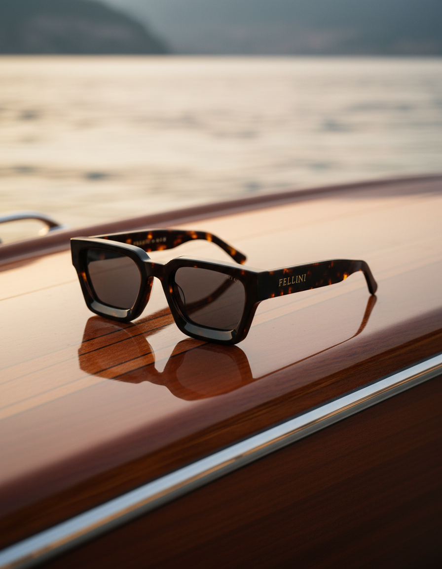 Alessio Smoke Acetate Sunglasses Tortoise