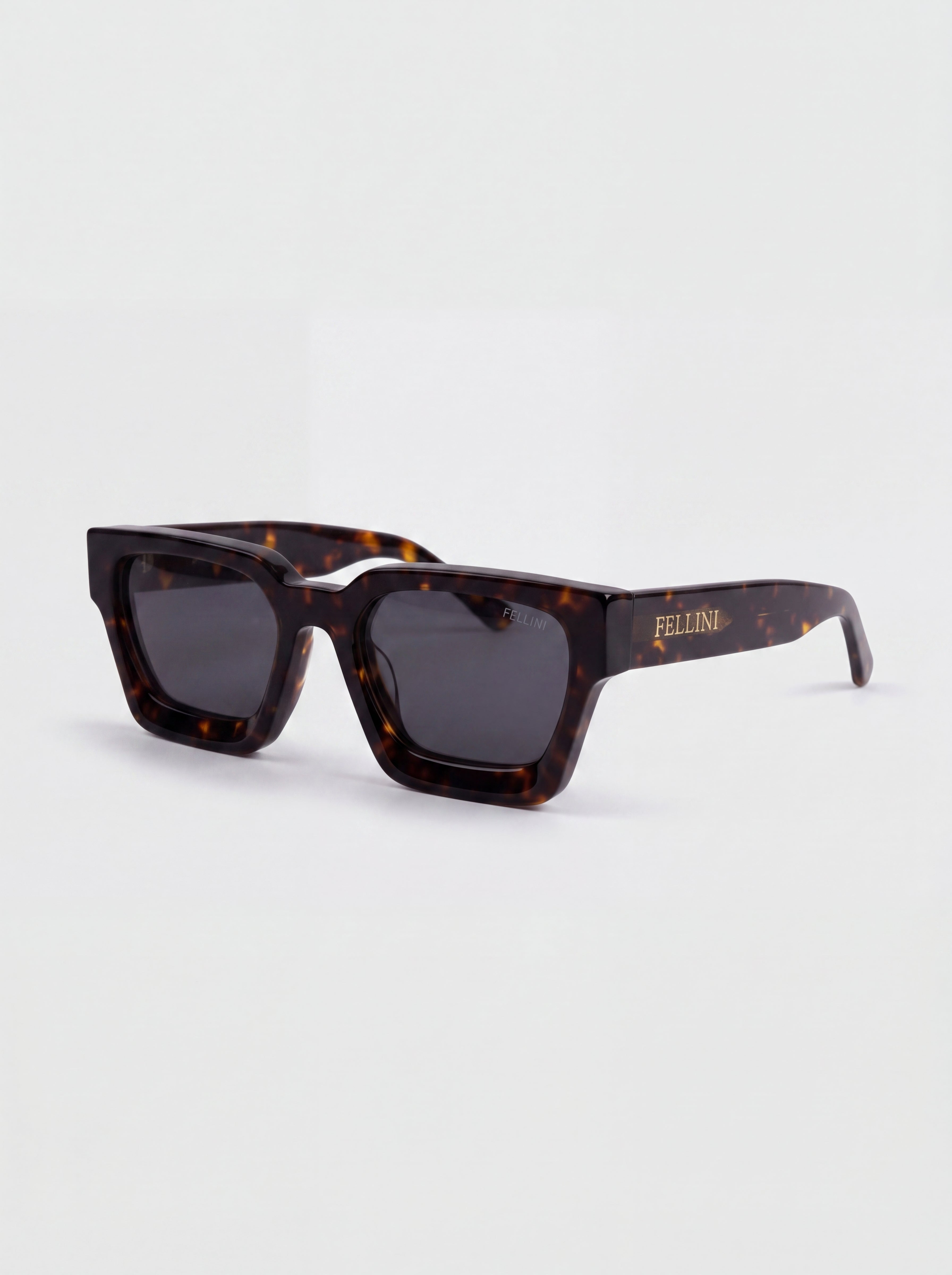 Alessio Smoke Acetate Sunglasses Tortoise