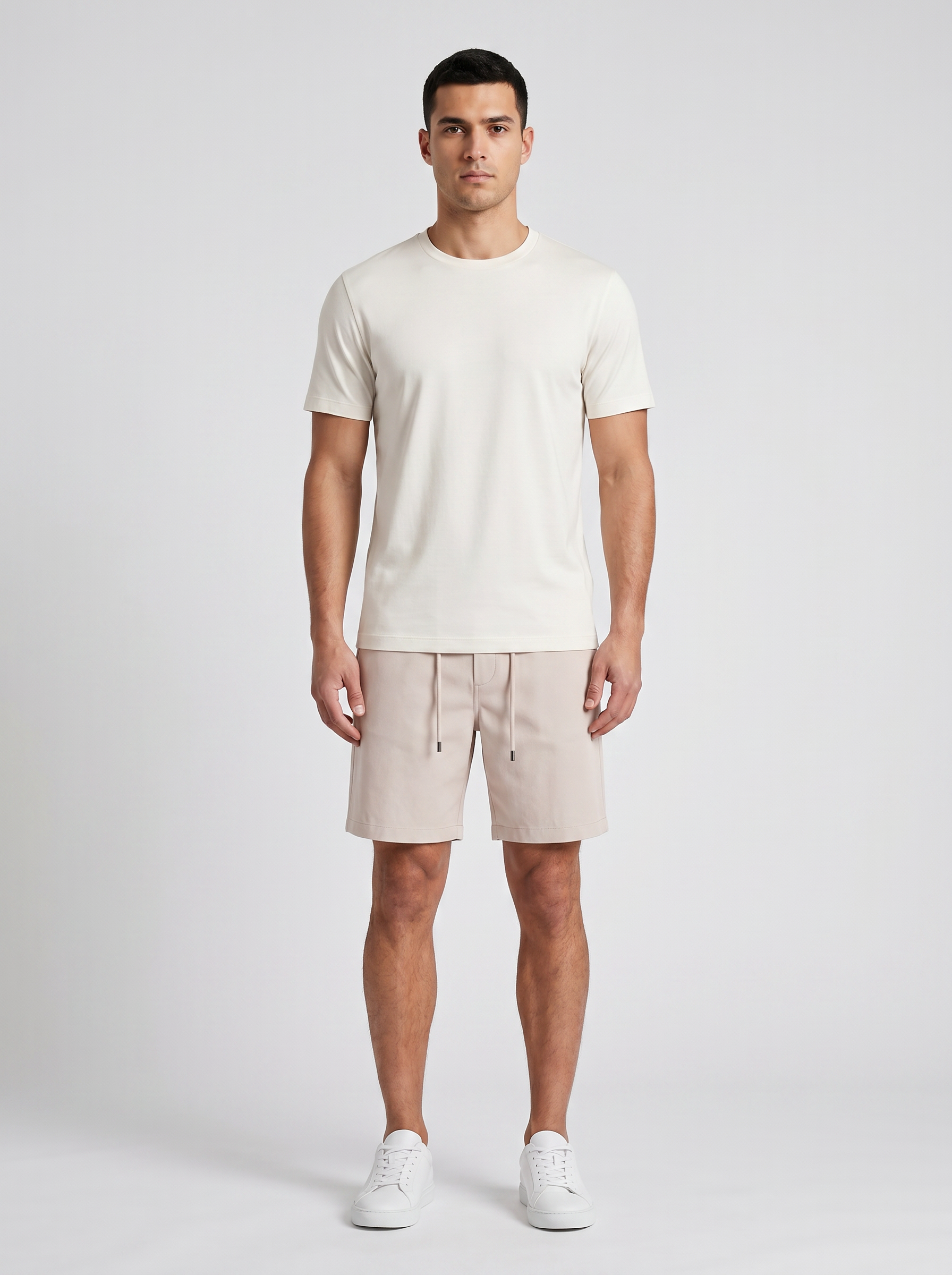 Mercerized Tee - Sand